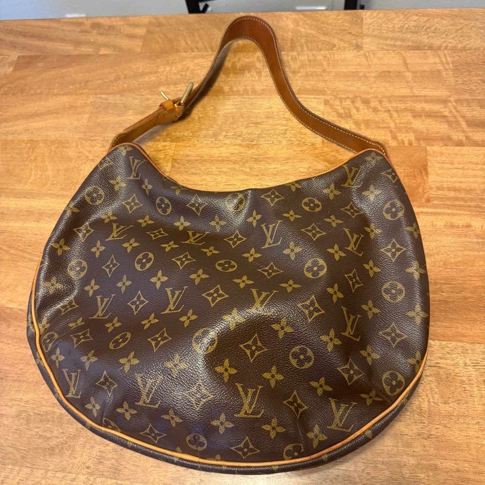 Louis Vuitton Brown Monogram Hobo Bag